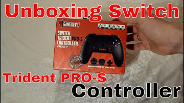 Unboxing/quick review of the Trident Pro S wireless controller for the Nintendo Switch
