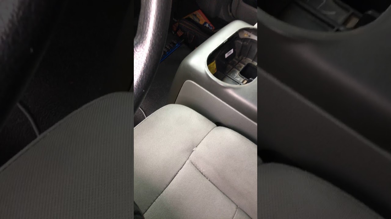 F150 center console swap - YouTube