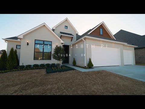 4518 E 118th Pl, Tulsa, OK home video tour