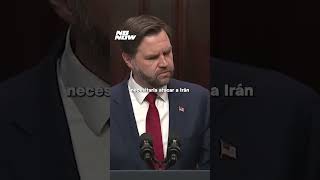 El Vice Presidente De Estados Unidos Jd Vance Se Rehusa Hablar De Irn