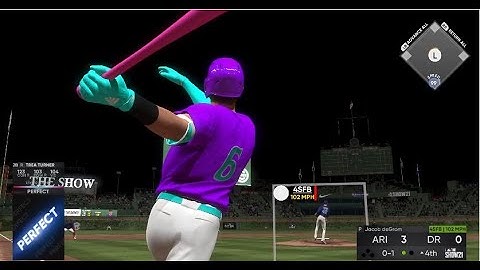 Trea Turner With The Bat And Glove