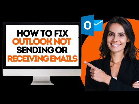 How To Fix Outlook Not Sending / Receiving Emails 2023 | 2 Steps