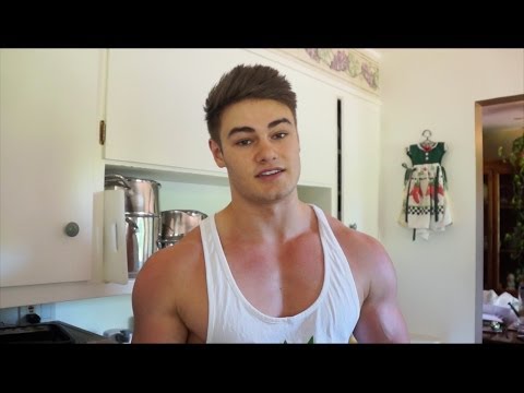 Days Out W Ifbb Pro Jeff Seid Bulk Cooking Chicken And Sweet Potatoes Chest And Calves Workout-11-08-2015