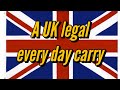 Edc what you can legally carry in the uk uk everyday carry legal