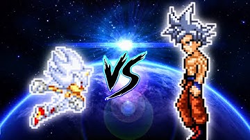 Sonic MUI VS Goku Perfect MUI in Jump Force Mugen