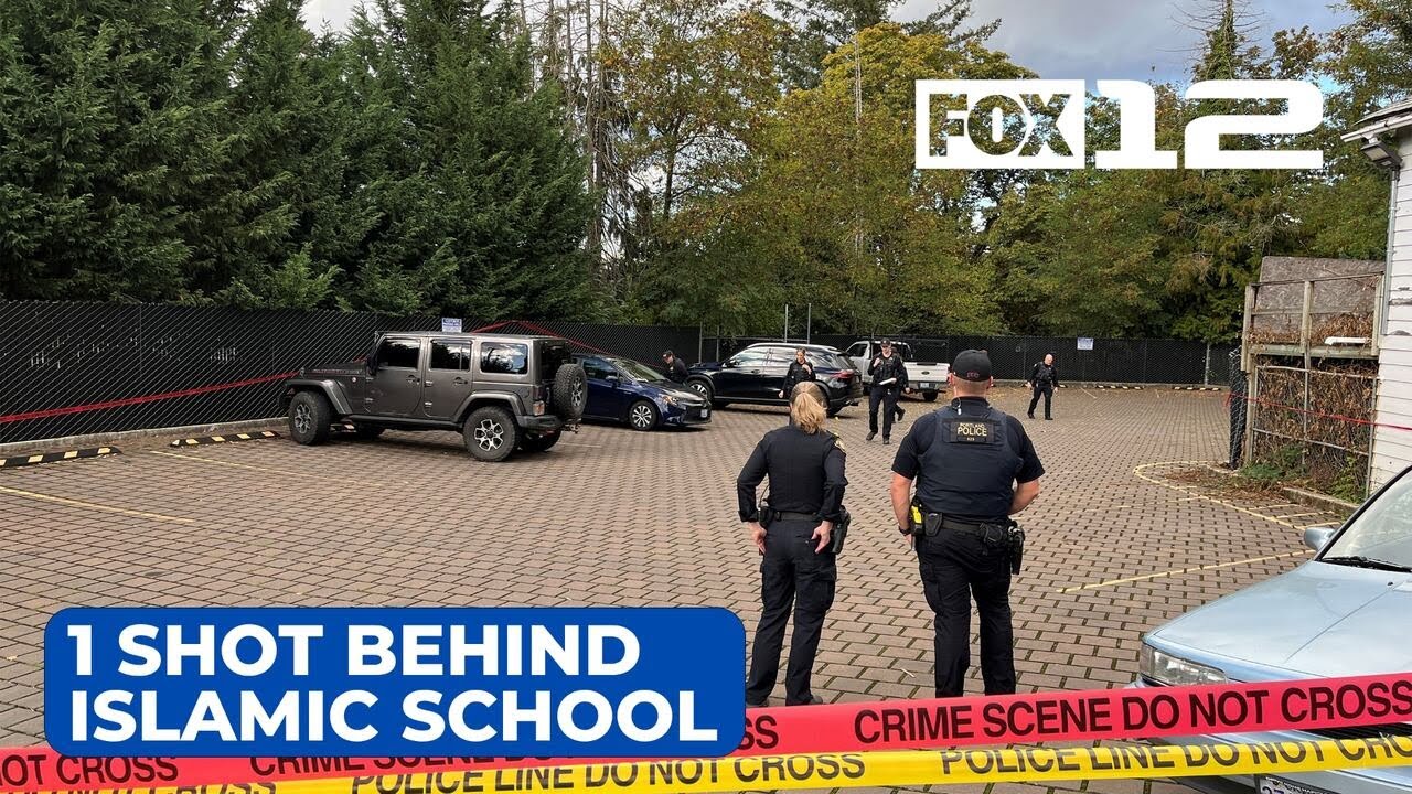 1 shot behind Islamic School of Portland, suspect faces attempted