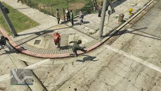 Gta V Families Kills Triads And Gets Hit By A Taco Van