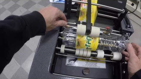 Advent 200 Labeler Cooking Oil Plastic Container Offset Label