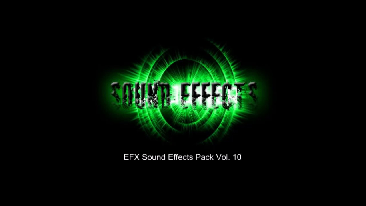 EFX Sound Effects Pack Vol 10 YouTube