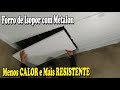 Passo a Passo Instalação de Forro de Isopor com estrutura de Metalon
