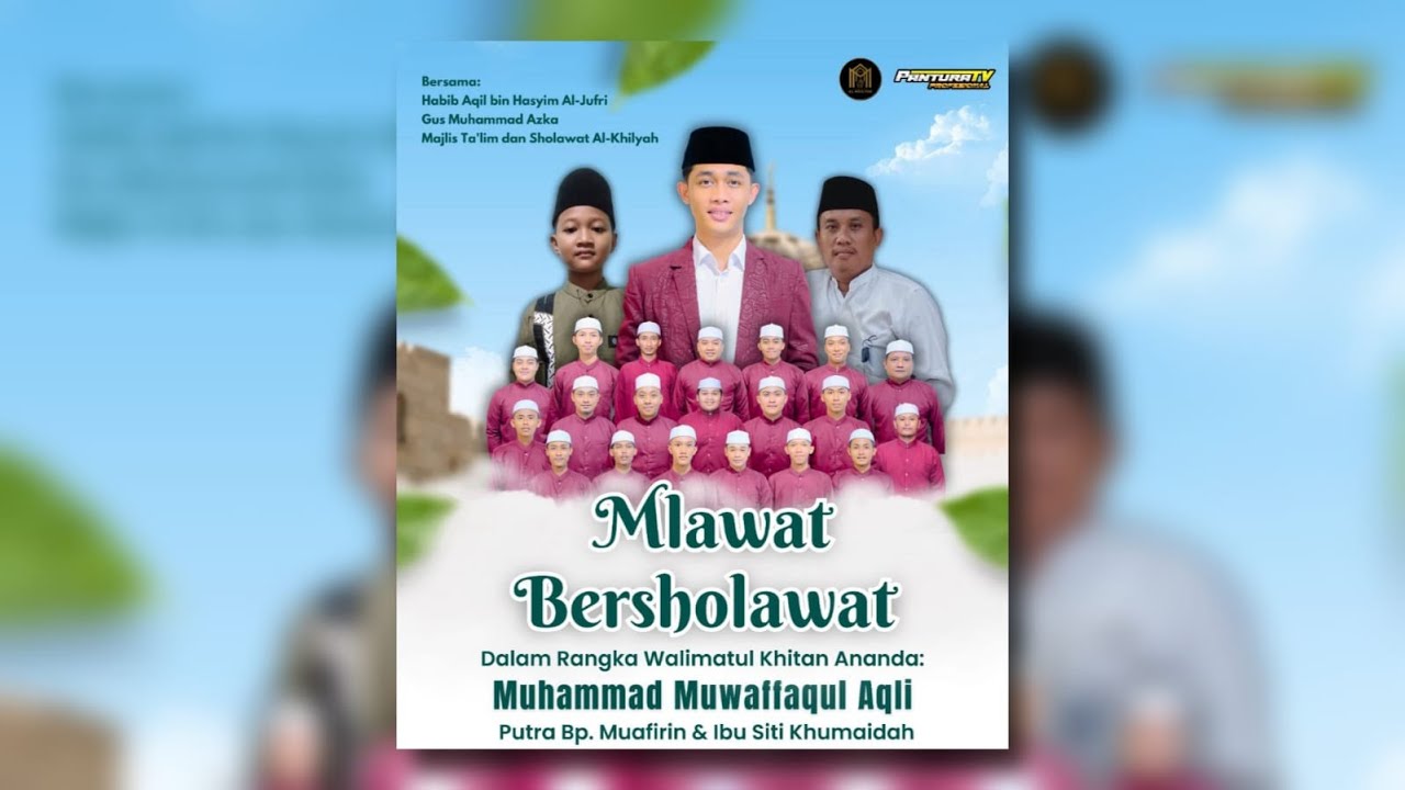🔴LIVE STREAMING - MLAWAT BERSHOLAWAT BERSAMA HABIB AQIL BIN HASYIM AL - JUFRY & MAJELIS AL KHILYAH