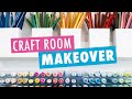 Craft Room Makeover 2020 and First Stationery Haul! (Washi, Ohuhu, Stickers, and Storage)