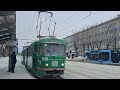 Поездка на трамвае Tatra T3SU | номер 384+385 | маршрут 14 | Екатеринбург 