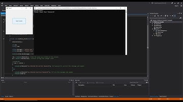 Visual Studio C# Opening Console on Windows Form Project