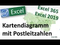 Kartendiagramm - Ruhrgebiet - Excel