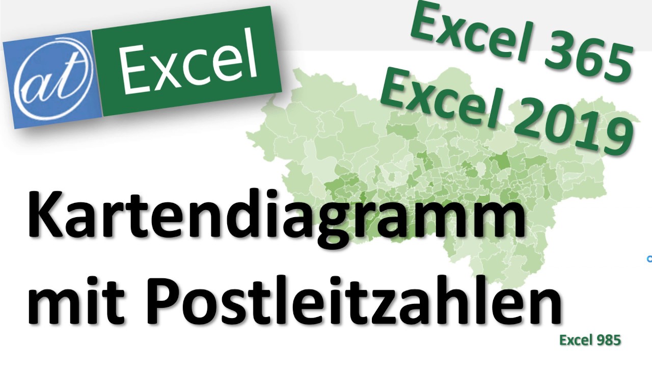 Update New Kartendiagramm - Ruhrgebiet - Excel
