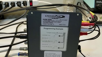 Multi-Channel RF Modulator (Channel Plus Model 3025)