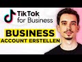 TikTok Business Account Erstellen 2026 Schritt Für Schritt Anleitung