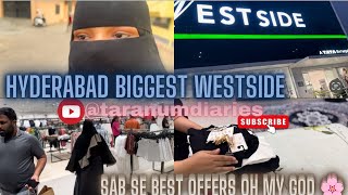 Hyderabad biggest westside 💚| Westside haul | #hyderabad #westside