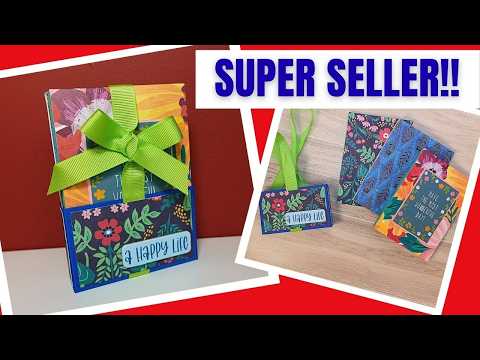 Craft Fair Bestseller! Box with 3 Mini Notebooks