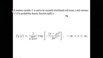 II ECE   I SEM   RVSP   GAUSSIAN DENSITY FUNCTION