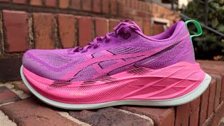 Asics Superblast 2　パープル ピンク ハイテクスニーカー Asics Superblast 2 パープル ピンク ハイテクスニーカー