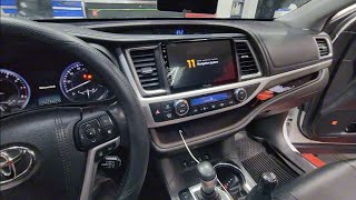 Removing & Installing an Android Radio in a Toyota Highlander