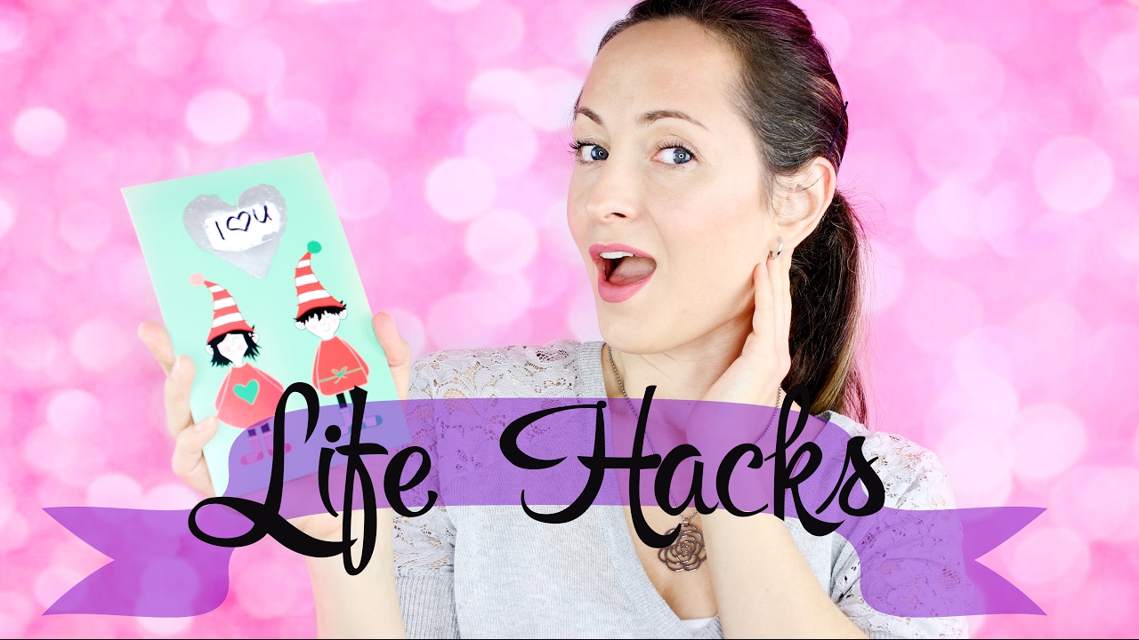 VALENTINE’S DAY LIFE HACKS and DIY YouTube