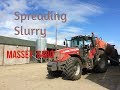 Massey 6480-spreading slurry.