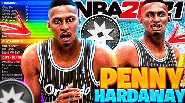BEST 2 WAY INSIDE OUT SCORER BUILD IN NBA 2K21 NEXT GEN! (PENNY HARDAWAY BUILD!)