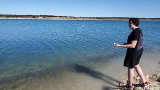 Maya Simply Skips A Rock