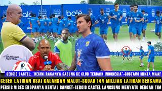 🔵PERSIB RASA EROPA! SAAT SKUAD 144 MILLIAR LATIHAN BERSAMA USAI KALAHKAN MALUT🔥CASTEL CURI PERHATIAN