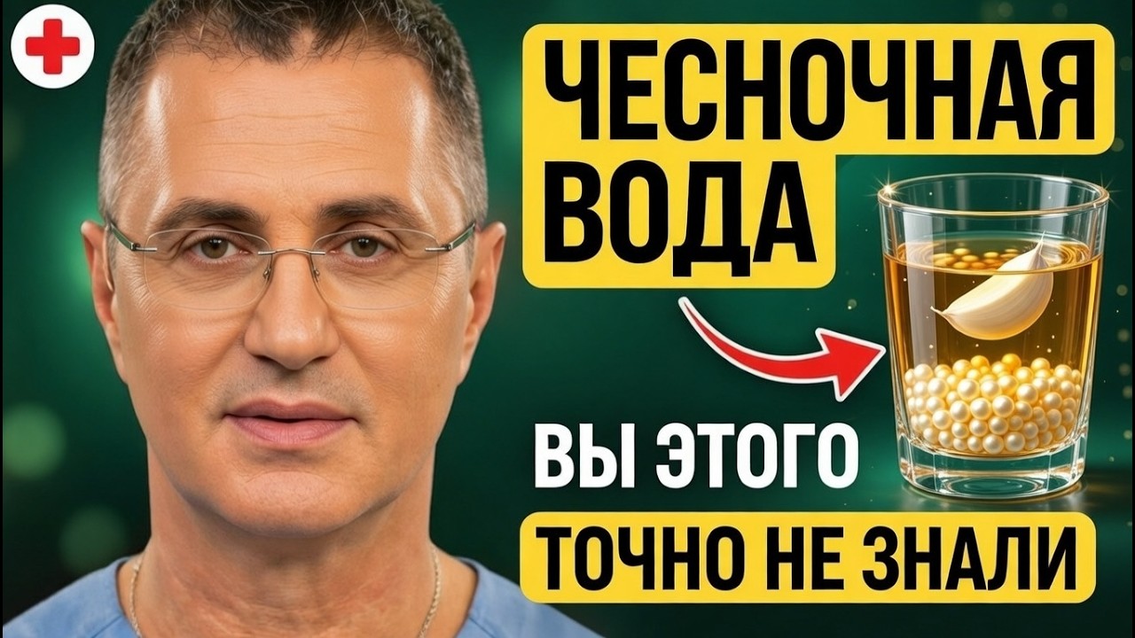 🧄 Что будет, если ПИТЬ ЧЕСНОЧНУЮ ВОДУ 30 дней? Доктор Александр Объясняет