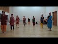 Kuchipudi class with the Vempati&#39;s audio recording from archives studio &quot;Ananda Thandava&quot; for 2012