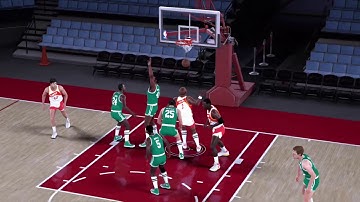 Bench Pleased with Moses Malone Putback Dunk- NBA 2k18