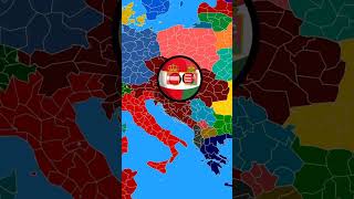 Austria y Hungría se convierte en el imperio austrohúngaro #countryballs mini video XD