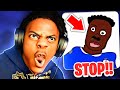 Ishowspeed reacts again to his fan art stop with the boogers funny