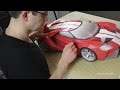 Building the 2016 Ford GT inspired DIY papercraft model