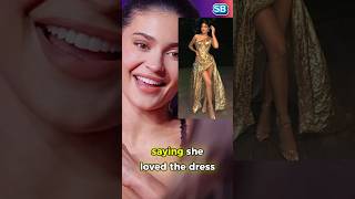 Kylie Jenner’s Golden Gown Shocked Justin & Hailey’s Wedding Guests!#Kylie Jenner#shorts
