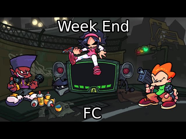 Friday Night Funkin [UPDATE] -  Week End Full Combo! class=