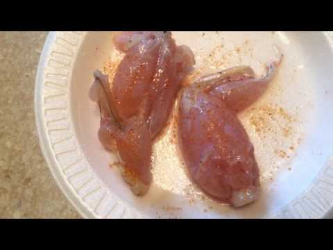Como preparar e cozinhar as pernas de sapo!