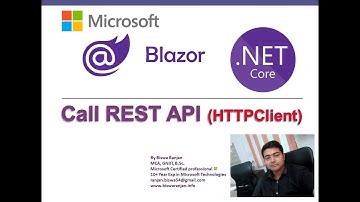 Call and Consume REST API from Blazor Server App C# .Net Core(3.1) Session-13