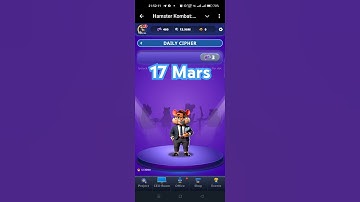 Hamster GameDev Heroes 17 Mars Daily Cipher
