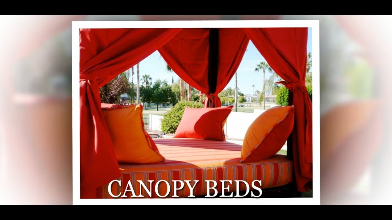 Canopy Beds Arizona Iron Patio Furniture YouTube