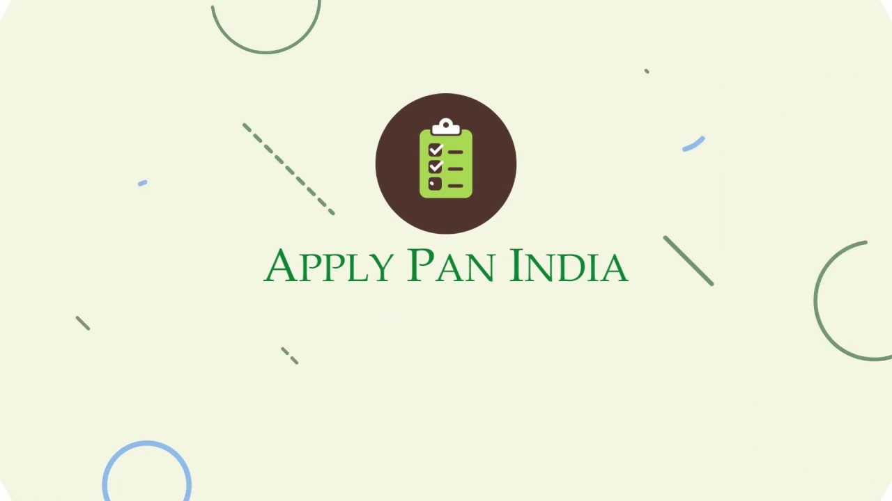 PAN card online apply
