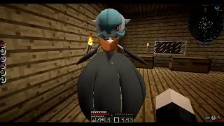Here is my Shiny Gardevoir in Minecraft! : r/pokemon