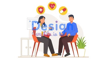 Healthcare and Medical Character Animation Scene  After Effects Templates