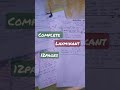 How I Made My UPSC Bullet Notes...।। Laxmikant notes in 12pages😍 #shorts