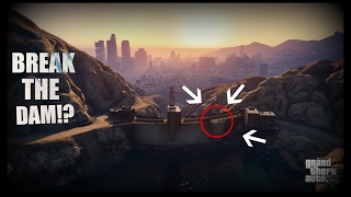 Gta 5 We Can Break The Dam? Secret & Hidden Los Santos Easter Egg Gta V