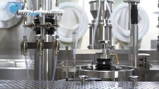 Model P2115 : Vial Powder Filling and Alu-Crim capping under isolator, up to 45/min